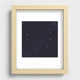 Starry Sky Recessed Framed Print