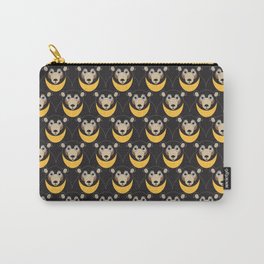 Sun Bears Carry-All Pouch | Honey, Teddy, Pattern, Cute, Children, Malay, Graphicdesign, Bear, Animal, Cave 
