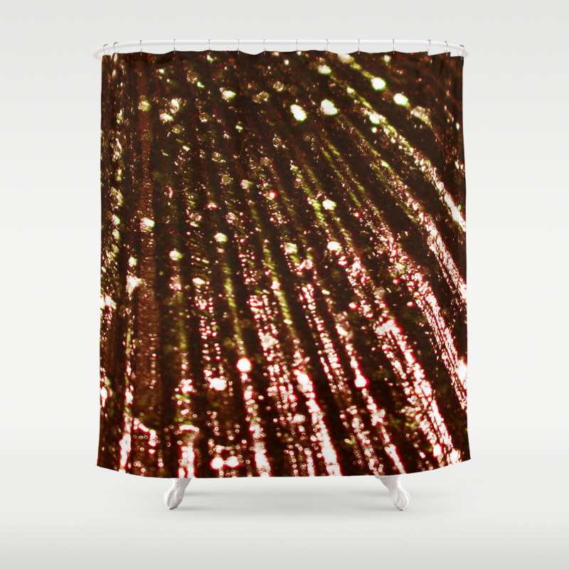 Triton S Secrets Shimmering Bronze Shower Curtain By Triton S Secrets Shimmering Bronze