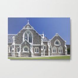 Dutch reformed church in Graaff-Reinet, South Africa Metal Print | Religion, Color, Karoo Heartland, Photo, Karoo, Dutch, Eastern Cape, Digital, Reformed, Building 