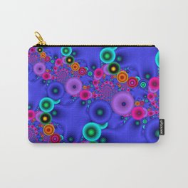 pattern -30- Carry-All Pouch | Graphicdesign, Pink, Pattern, Digital, Fractal, Home, Illustration, Patterntime, Blue, Modern 