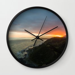 sunset over kaikoura mountains cloud carpet colors Wall Clock | Amazing, Nature, Ocean, Colors, Adventure, Panorama, Drone, Aboutpassion, Aerialphotography, Exploring 