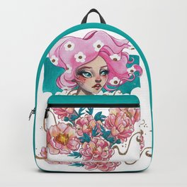Pink Hair Backpack