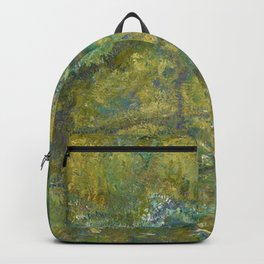 Claude Monet - La passerelle sur le bassin aux nymphéas.jpg Backpack