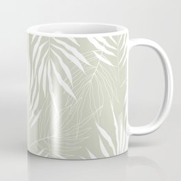 Ash Tree Leaves Scandinavian Pattern Coffee Mug | Pattern, Leaves, Springgreen, Scandinavianstyle, Pantone, Floral, Ash, Graphicdesign, Scandinaviandesign, Whitepattern 