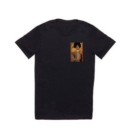 Gustav Klimt - Judith and the Head of Holofernes T Shirt | Content, Woman, Portrait, Decapitate, Oiloncanvas, Murder, Religiouspainting, Eroticism, Death, Symbolistmovement 