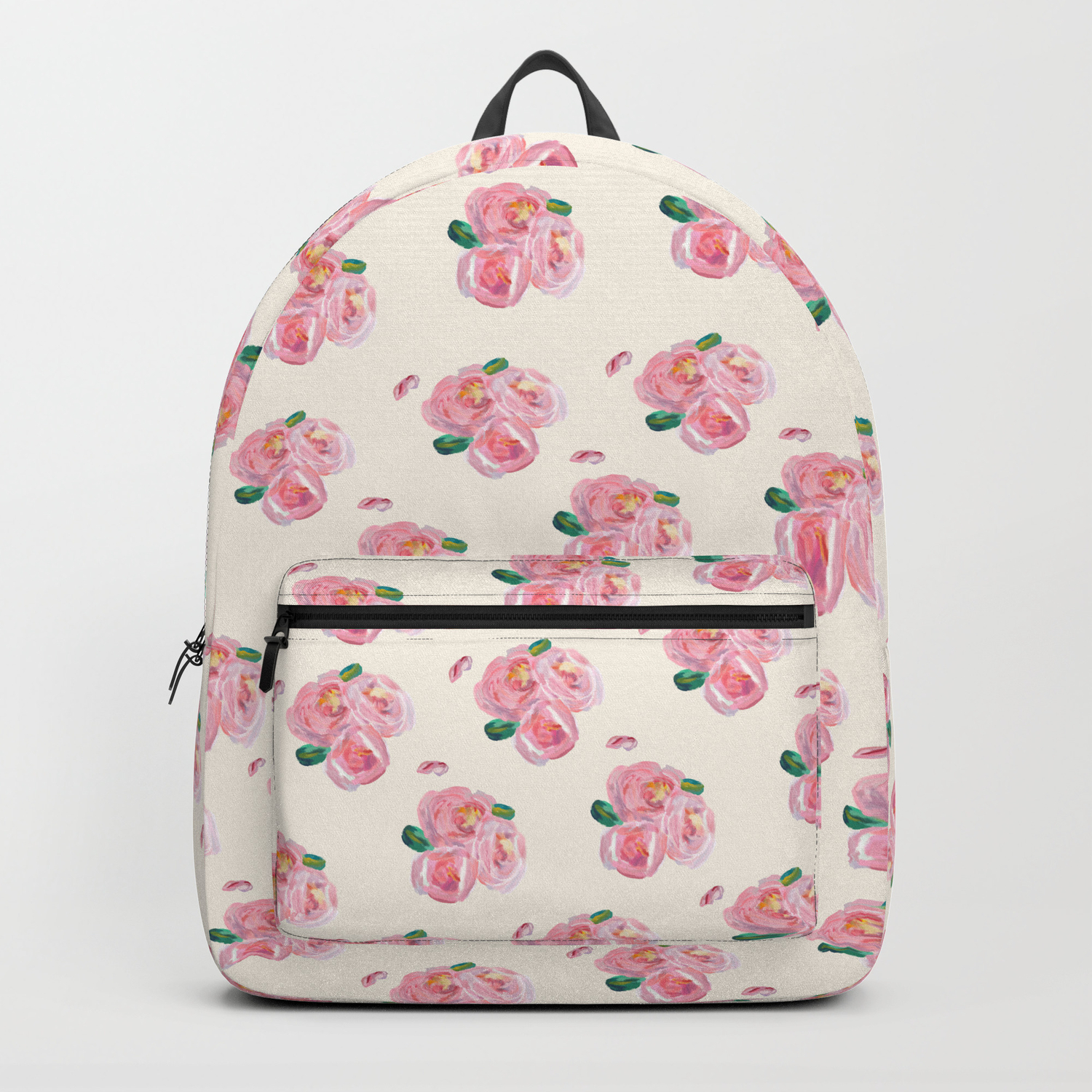 off white pink backpack