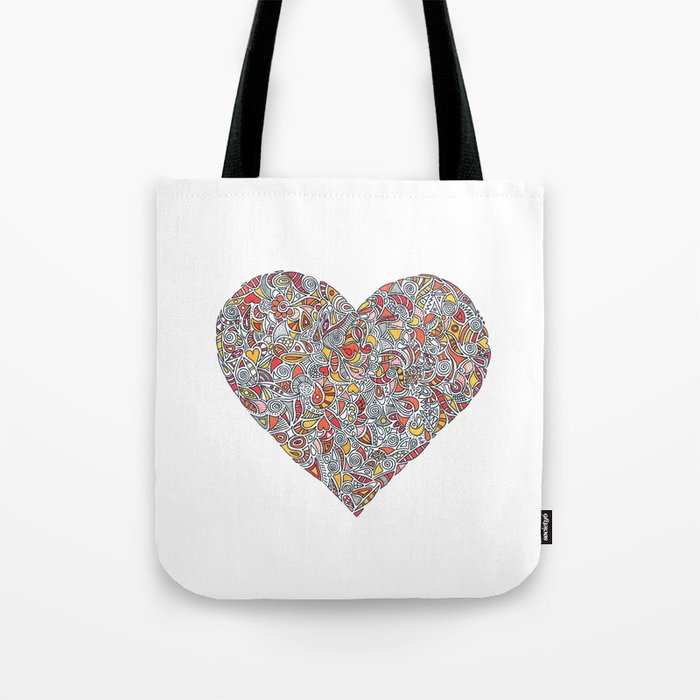 LOVE Tote Bag by Cris Couto | Society6