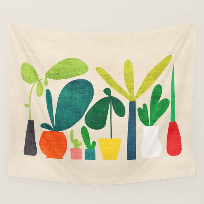 Greens Wall Tapestry by Society6