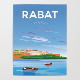 Rabat Morocco Poster