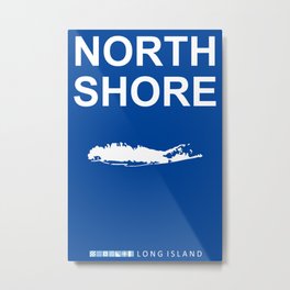 North Shore - Long Island. Metal Print | Northshore, Newyorkbeaches, Graphicdesign, Longislandny, Oysterbay, Goldcoastny, Goldcoast, Suffolkcounty, Northhempstead, Longisland 