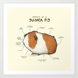 Pig Art Prints For Any Decor Style Society6