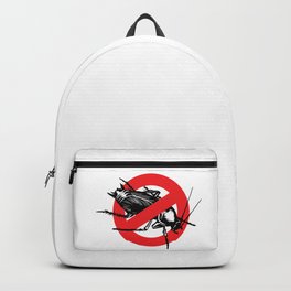 Pest Busters Funny Ghost Novelty Gift Design Backpack