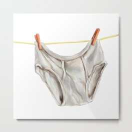 Underwear Metal Print