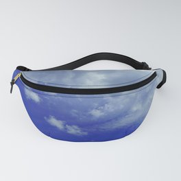 White Cotton Clouds   Fanny Pack
