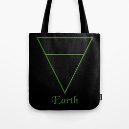 Earth Element Symbol Tote Bag
