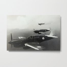 Old Photo of Military Airplane Metal Print | Airbus, Jet, Avgeek, Airplane, Travel, Air, Airport, Transportation, Pilot, Transport 