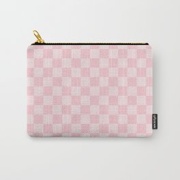 Large Light Millennial Pink Pastel Color Checkerboard Carry-All Pouch | Graphicdesign, Checkerboard, Pattern, Jumbo, Softpink, Big, Pastel, Pinks, Solid, Lightpink 