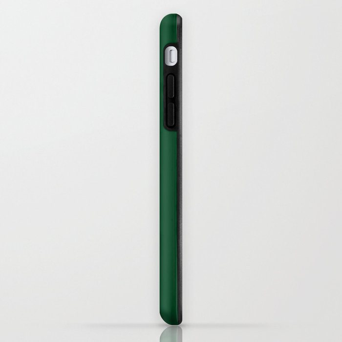 Forest Green (Traditional) - solid color iPhone Case by ...