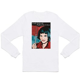 Amelie Long Sleeve T Shirt | French, Audreytautou, Movie, Drawing, France, Dreamer, Digital, Poulain, Icon, Amelie 
