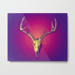 Antler deer Metal Print | Painting, Hunting, Ink, Buck, Elk, Deer, Drawn, Wildlife, Illustration, Head 
