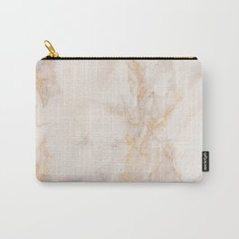 Gold Marble Natural Stone Gold Metallic Veining Beige Quartz Carry-All Pouch | Graphicdesign, Swirls, Crackled, Gold, Goldmarble, Goldveinedmarble, Veining, Stone, Seam, Colourful 