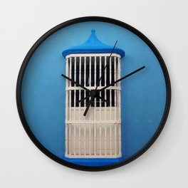Blue Tones & White Window Wall Clock | Cartagena, Architecture, Window, Colonialwindow, Photo, Lafantastica, Bluewindow, Magiccity, Colombia, Bluetones 