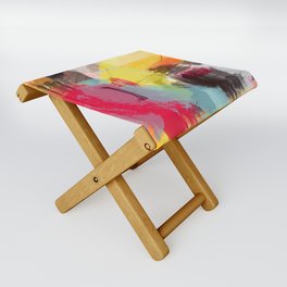 Breakfast with great music Folding Stool