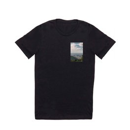 Picturesque view of the romantic Heidelberg from the hill of Heiligenberg T Shirt | Charming, Photo, Daytrips, Germany, Aerialview, Gift, Paraglider, Touristattraction, Heidelberg, Heiligenberg 