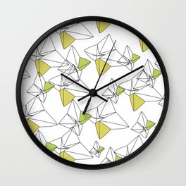 Origami Wall Clock