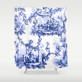 Toile Shower Curtains For Any Bathroom Decor Society6