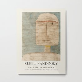 Paul Klee and Wassily Kandinsky vintage 1960's Galerie Berggruen exhibition poster Metal Print | Exhibitionposter, Vintage, Abstractpainting, Painting, Abstractart, Ink, Kandinsky, Abstract, Paulklee, Museumposter 