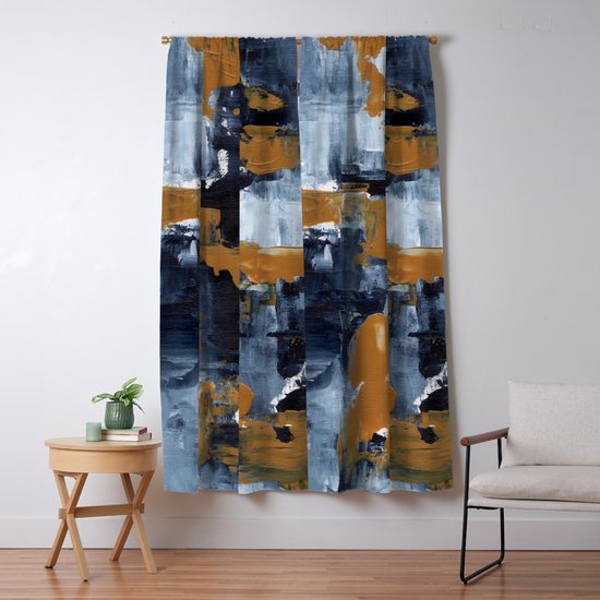 Ejaaz Haniff Abstract Acrylic Palette Knife Painting Paynes Grey