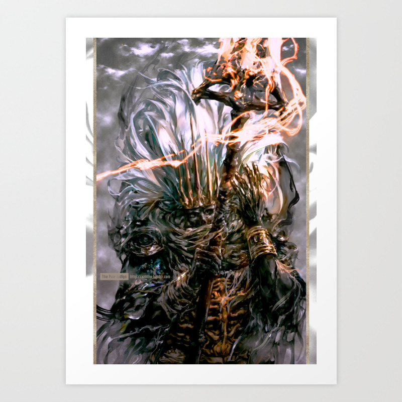 Wallpaper The Nameless King Art Print By Thepaleindigo Society6 For iPhone