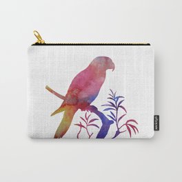 Parrot Carry-All Pouch | Parrotpainting, Parrotgift, Parrotart, Watercolour, Artbirds, Parrotgifts, Parrotpictures, Watercolors, Parrot, Watercolor 