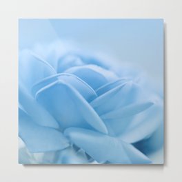 Blue Rose Metal Print | Flowers, Flower, Eautiful, Macro, Digital Manipulation, Photo, Blue, Flora, Love, Mixed Media 