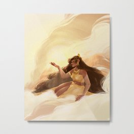 Hanan: Goddess of the Morning Metal Print | Philippinegoddesses, Curated, Digital, Philippine, Mythology, Warm, Filipino, Philippinemythology, Tropical, Light 