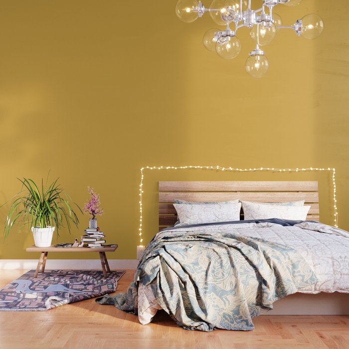 Get Wallpaper Golden Mustard Yellow 2 Solid Color Pairs W Sherwin Williams 2020 For Free