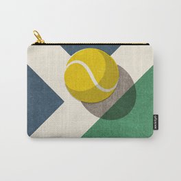 BALLS / Tennis (Hard Court) Carry-All Pouch | Graphic, Design, Game, Label, Curated, Illustration, Hardcourt, Sport, Minimalism, Matchbox 