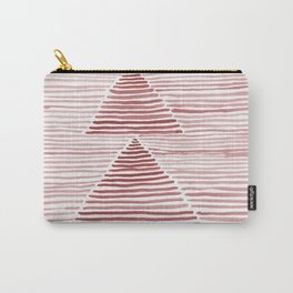 Rosario Watercolor in Pink Carry-All Pouch