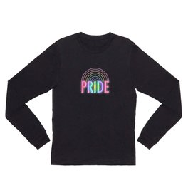 Purely Pride Shine Long Sleeve T Shirt | Gay Pride, Pride Shirts, Cool Shirts, Pattern, Pop Art, Typography, Cool, Free, Rainbow, Neon 