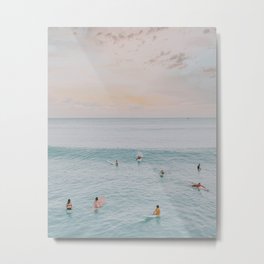 float xix Metal Print | Summer, Nature, Adventure, Color, Simple, Love, Waves, Coastal, Photo, Nautical 