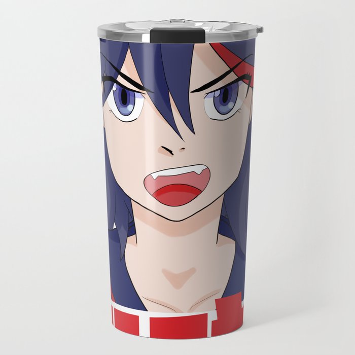 Get Wallpaper Ryuko Matoi Kill La Kill Fanart Travel Mug By Robepate Society6 Desktop Wallpaper Free