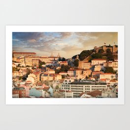Lisbon Sunset Travel | Fine Art Photography Art Print