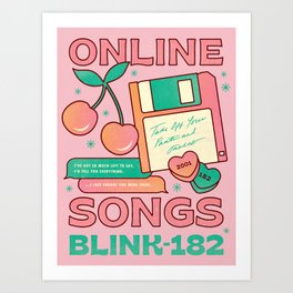 Online Songs  Art Print