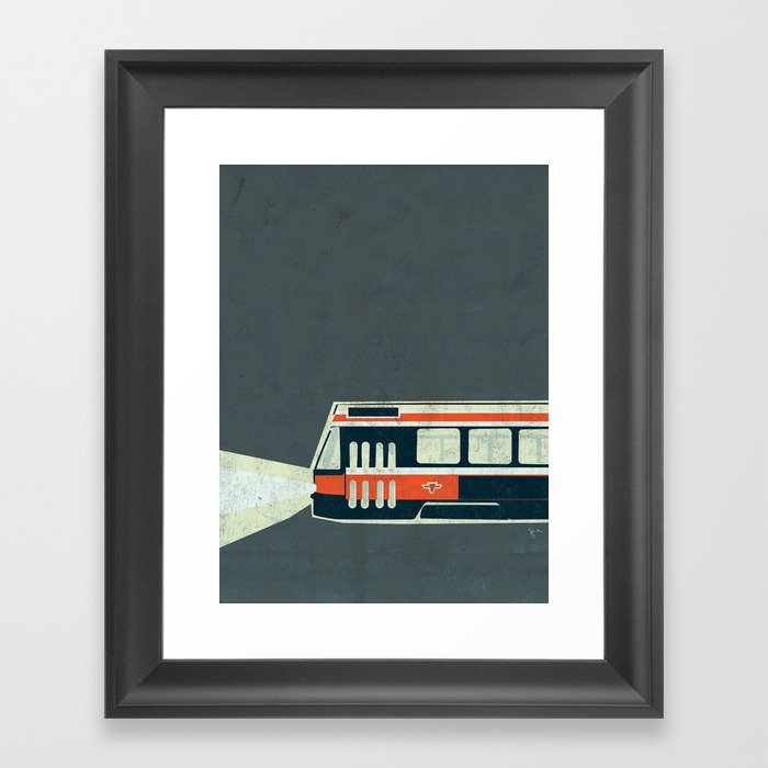 Toronto Streetcar Framed Art Print by Cai Sepulis | Society6