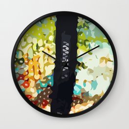 Cosmo #9 Wall Clock | Cosmo, Graphicdesign, Metalball, Scales, Abstract, Fruit, Fish, Disco, Mirror 