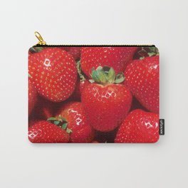 Garden Strawberries Carry-All Pouch