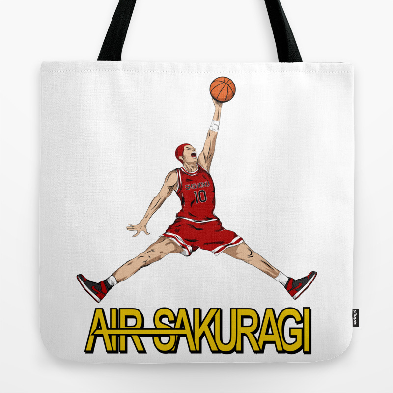 Get Wallpaper Air Sakuragi Slam Dunk Anime Creative Design Tote Bag By Akaiji Desktop Wallpaper Free
