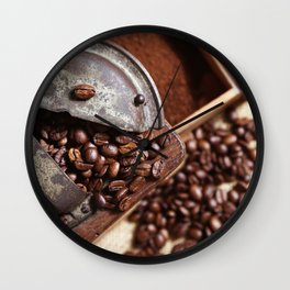 Coffee grinder with coffee beans picture 2 Wall Clock | Kaffeebohnen, Kaffeetasse, Food, Bohnen, Coffee, Bohnenkaffee, Photo, Kitchen, Kaffee, Coffeeshop 